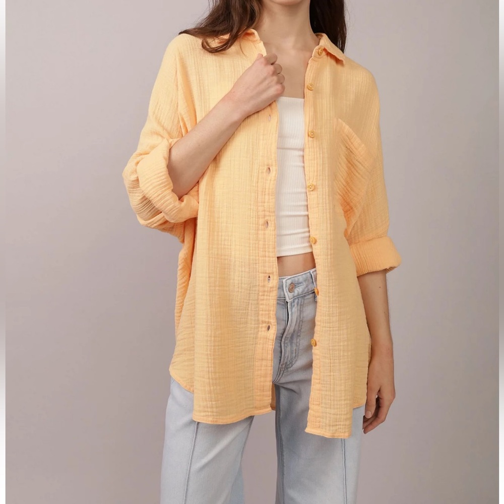 American eagle oversized shirt